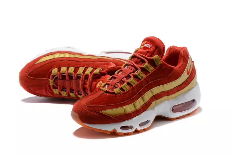 nike air max 95 pas cher girl red gold